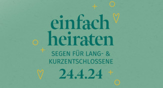 einfach heiraten in Erlangen am 24 April